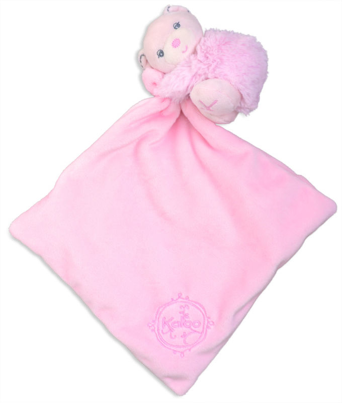  perle hug baby comforter pink bear 
